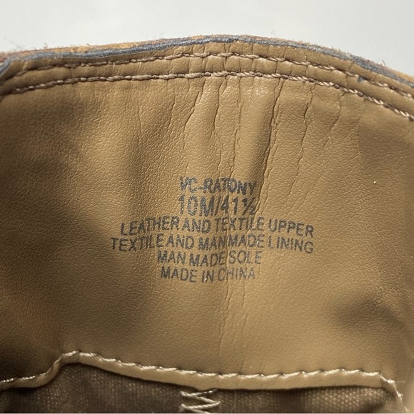 Vince Camuto Ratony Tan Leather Heeled Bootie 10M - Picture 12 of 15